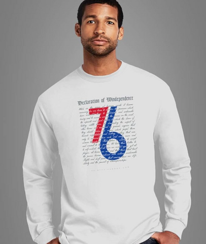 Sixers Windependence Long Sleeve Tee (Copy)