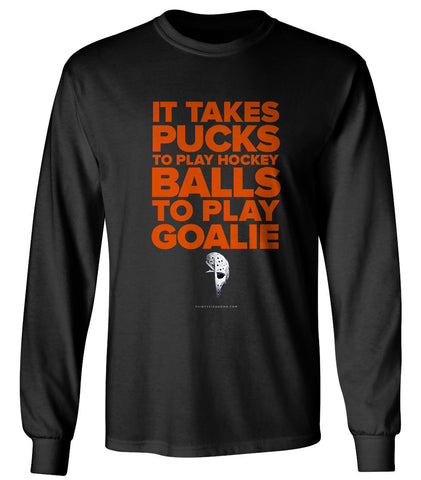 TAKES BALLS TO PLAY GOALIE - Thirty Six and Oh!